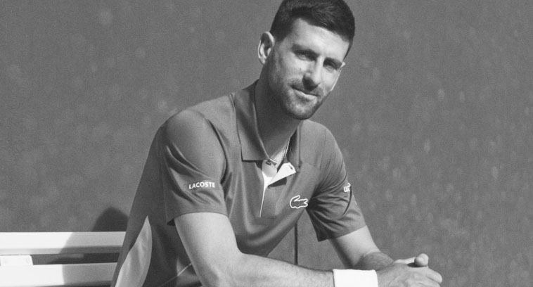 Polo djokovic rouge